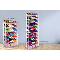 From £4.99 for a seven-tier shoe rack, or £9.99 for a 10-tier rack from Groundlevel.co.uk - save up to 88%