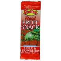Frutina Real Fruit Refill Apple and Strawberry Bars 15 g (Pack of 24)