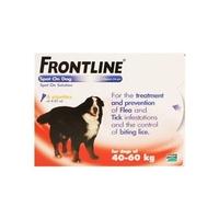 Frontline Spot On for Extra Large Dogs - 40kg to 60kg
