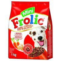 frolic complete mini with beef economy pack 3 x 1kg