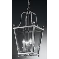 Franklite LA7002/4 Atrio 4 Light Chrome Hanging Lantern