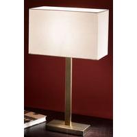 Franklite TL876 One Light Table Lamp With Bronze Finish