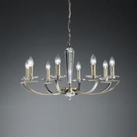 Franklite FL2242/8 Artemis Bronze 8 Light Chandelier