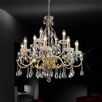 Franklite FL2159/12 Chiffon, Gold 12 Light Ceiling Fitting