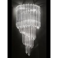 franklite fl22663 valentina 3 light crystal wall lamp