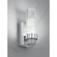 Franklite WB050 LED Single Polished Chrome Bathroom Wall Light