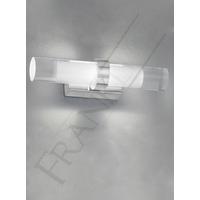 Franklite WB051 LED Double Polished Chrome Bathroom Wall Light