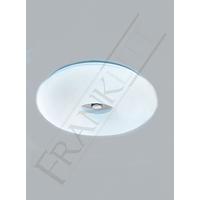 Franklite CF5710 3 Light Satin Opal Glass Flush Bathroom Ceiling Light