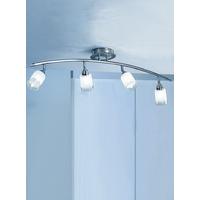 Franklite Campani DP40024 4 Light Silver Decorative Spotlight