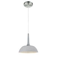 Franklite PCH130 Perfora Ceiling Pendant - 305mm Diameter - In White Metal With Chrome Finish