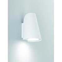 Franklite EXT6617 Exto Large 1 Light Wall Light In White - Height: 175mm