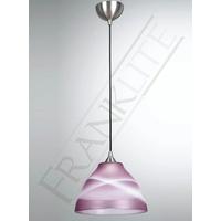 Franklite FL2290/1/906 Vetross 1 Light Ceiling Pendant in Purple