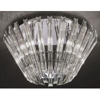 Franklite FL2231/6 Imagine Modern 6 Light Crystal Flush Ceiling Light