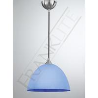 franklite fl22901944 vetross 1 light large ceiling pendant in blue