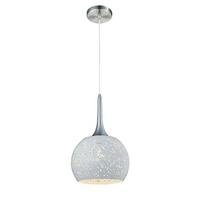 franklite pch137 perfora ceiling pendant 250mm diameter in white metal ...