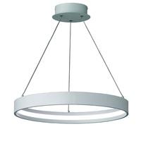 Franklite PCH118 Hollo Small 1 Light LED Ceiling Pendant In Ivory - Diameter: 580mm