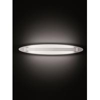 Franklite WB064 Hollo 1 Light Small LED Wall Light In Ivory - Width: 450mm