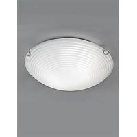Franklite CF5666 Small Frosted Glass Flush Ceiling Light