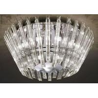 Franklite FL2231/8 Imagine 8 Light Modern Flush Crystal Ceiling Light