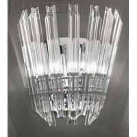 Franklite FL2231/2 Imagine 2 Light Modern Crystal Wall Lamp