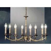 franklite fl20918 petrushka 8 light bronze chandelier