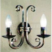 Franklite PE7542 Babylon Autumn 2 Light Wall Light