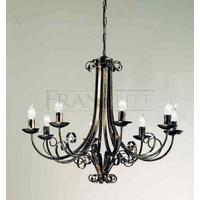 Franklite PE7548 Babylon Autumn 8 Light Chandelier