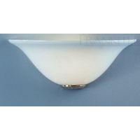 Franklite WB242EL/855 Low Energy Opal Glass Wall Uplighter