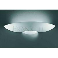 franklite wb585 ceramic and glass wall uplighter