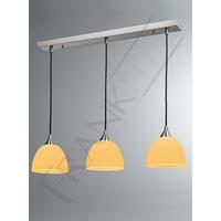 franklite fl22903937 vetross 3 light ceiling bar pendant in orange