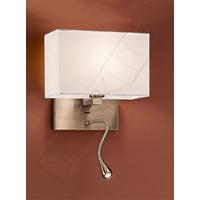 Franklite WB043/9892 Bronze 2 Light Adjustable Wall Light