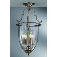 franklite fl21024 clef 4 light traditional bronzed brass lantern