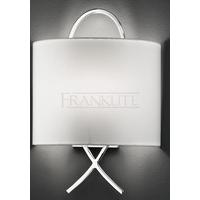 Franklite WB986 Chrome Wall Light With Shade