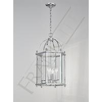 Franklite LA7008/4 Madison 4 Light Chrome Hexangonal Lantern