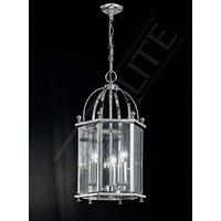 Franklite LA7008/3 Madison 3 Light Chrome Hexangonal Lantern