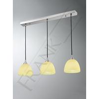 Franklite FL2290/3/940 Vetross 3 Light Ceiling Bar Pendant in Lime