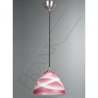 Franklite FL2290/1/905 Vetross 1 Light Ceiling Pendant in Deep Rose