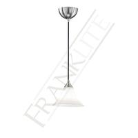 Franklite FL2290/1/920 Vetross 1 Light Small Ceiling Pendant in White