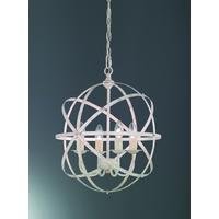 franklite fl23534 cosmic cream concentric design ceiling pendant light