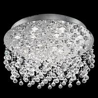 franklite fl201918 constellation 18 light crystal ceiling light