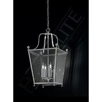 Franklite LA7003/4 Atrio 4 Light Square Chrome Ceiling Lantern
