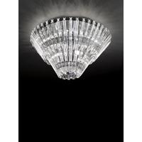 franklite fl223112 imagine modern 12 light flush crystal ceiling light