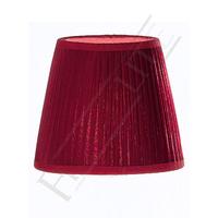 Franklite 1111 Large Red Pleat Fabric Shade