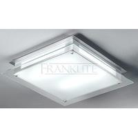 Franklite CF5636EL218 Large Low Energy Glass Flush Ceiling Light
