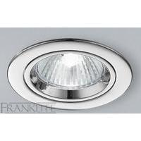 Franklite RF280 Low Voltage Halogen Chrome Recessed Downlight