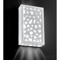 Franklite WB969EL Wall Light With Plaster Finish - Low Energy
