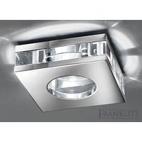 Franklite RF267 Downlight Chrome & Crystal Finish