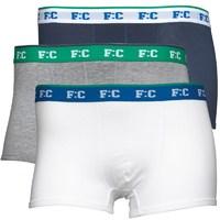 French Connection Boys Three Pack Boxers Grey Marl Assorted