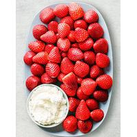 Fresh Strawberries & Cream