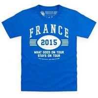 France Tour 2015 Rugby Kid\'s T Shirt